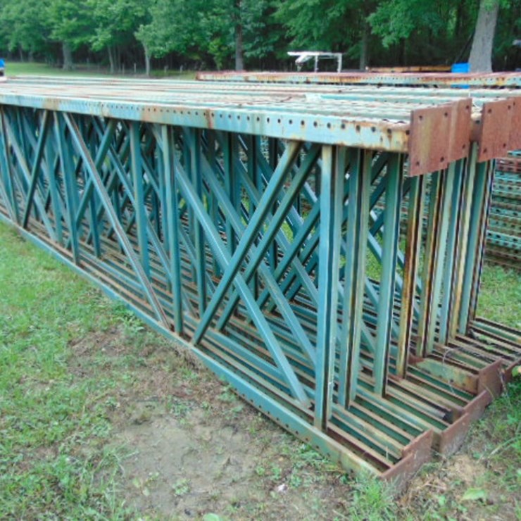 APPROX (36) HORIZONTAL BARS & (15) UPRIGHTS