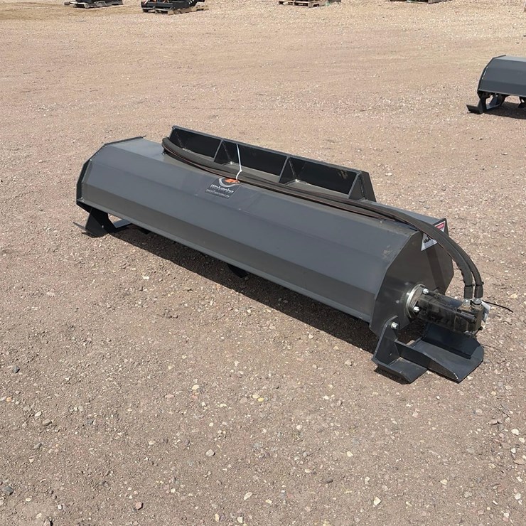 Unused 2026 Wolverine TL-12-72W Skid Steer Hydraulic Rotary Tiller