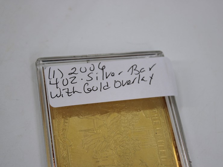 #36143-•-(1)-2006,-4-oz,-silver-bar-with-gold-overlay-image-3