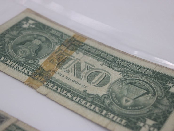#36132-•-(25)-silver-certificates-|-1957,-57a,-57b,-1-dollar-bills-image-10