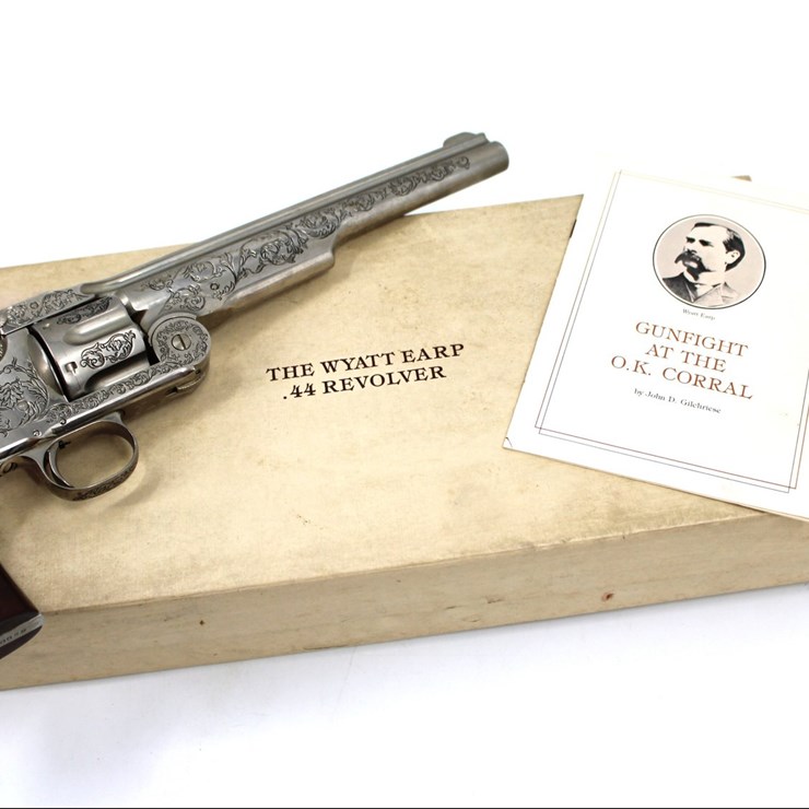 #36030 • WYATT EARP .44 REVOLVER- MOVIE PROP