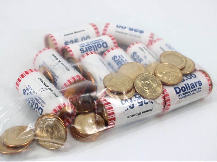 #36146-•-(300)-one-dollar-coins-from-2007--uncirculated-image-1