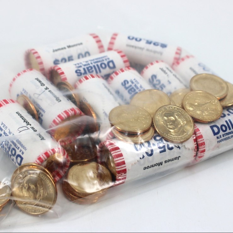 #36146 • (300) ONE DOLLAR COINS FROM 2007- UNCIRCULATED