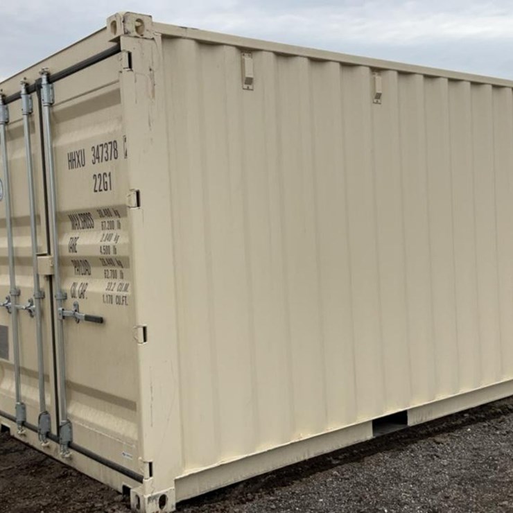 #4012 • One Trip 20' Shipping Container