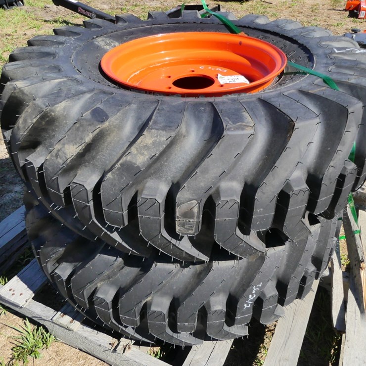 (2) 12.4-16 Goodyear Tires