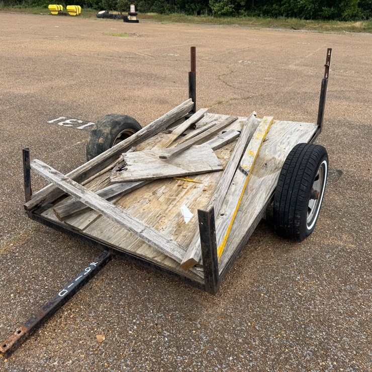 #9110 • Bumper Pull Utility Trailer- NO Title