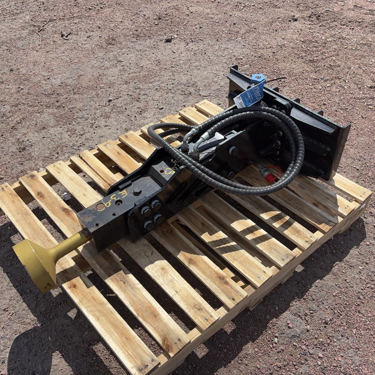 Custom Skid Steer Post Pounder