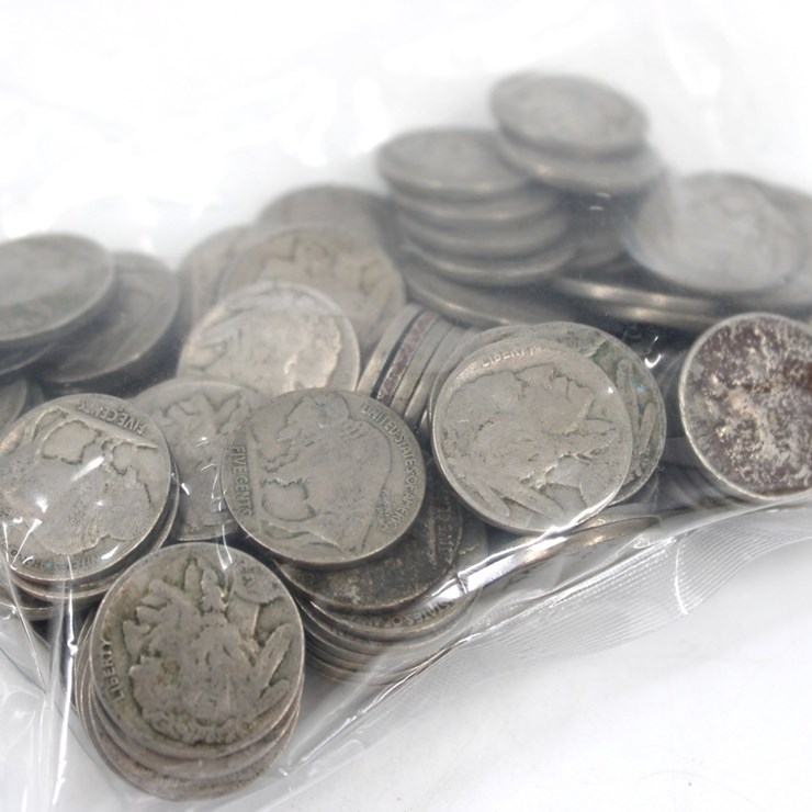 #36049 • (100) BUFFALO NICKELS