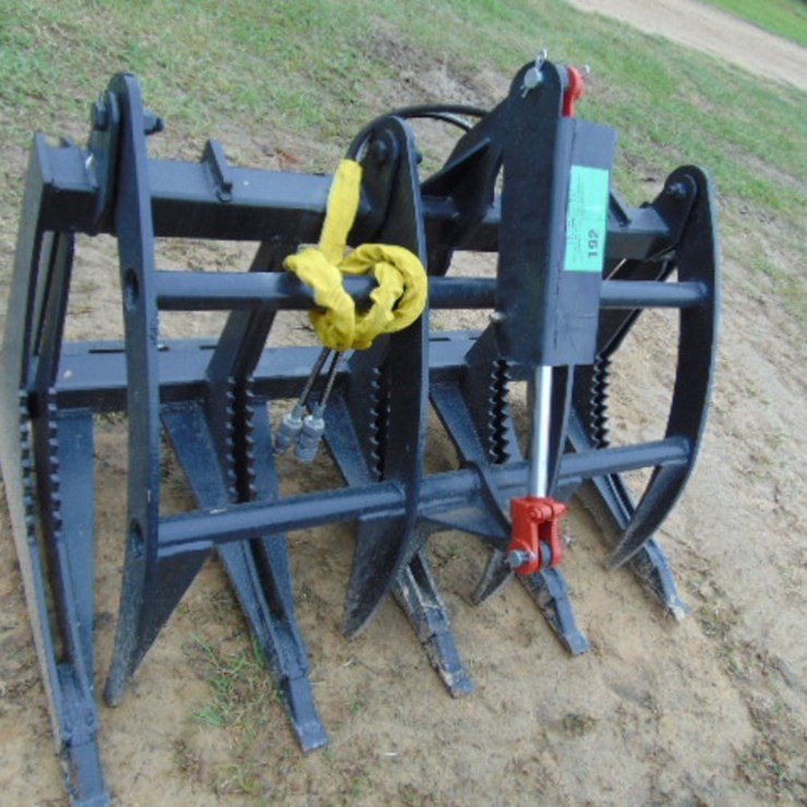 48" ECONO ROOT RAKE GRAPPLE- QUICK ATTACH