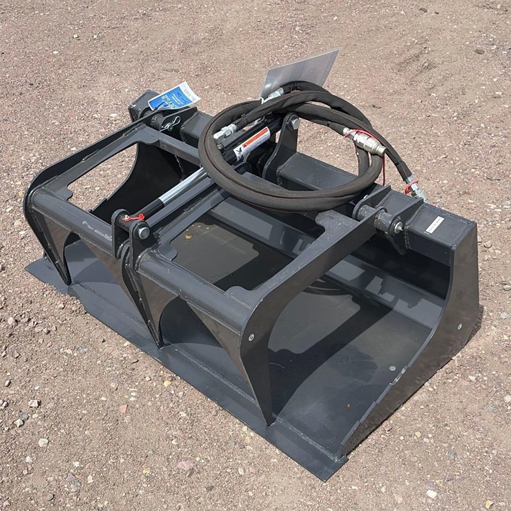 Unused 2025 Wolverine MSG-11-44W Mini Skid Steer Stump Grapple