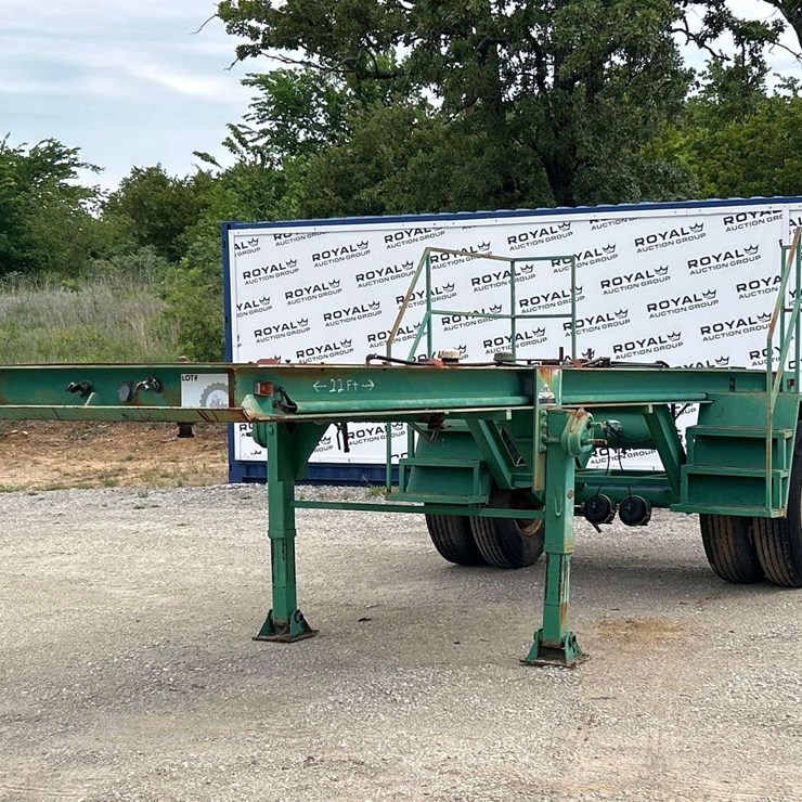 22ft. Genset Base S/A Trailer