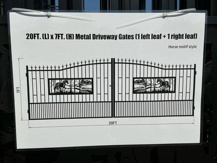 #4057-•-20-ft.-bi-parting-driveway-gates-image-1
