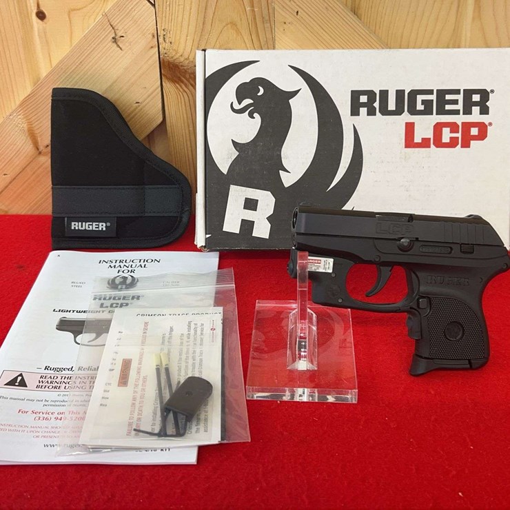 Ruger LCP Semi-Auto Pistol .380 Auto with Crimson Trace Laser