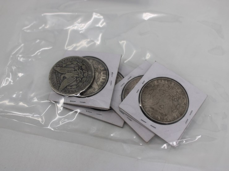 #36126-•-(5)-1896-morgan-silver-dollars,-90%-silver-image-6