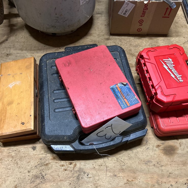 #23 • PORTER CABLE CROWN STAPLER, BITS, ETC.
