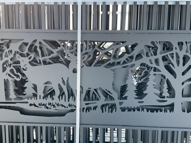 #4059-•-unused-k0720-7ft(h)x-20ft(l)metal-farm-driveway-gate-image-3