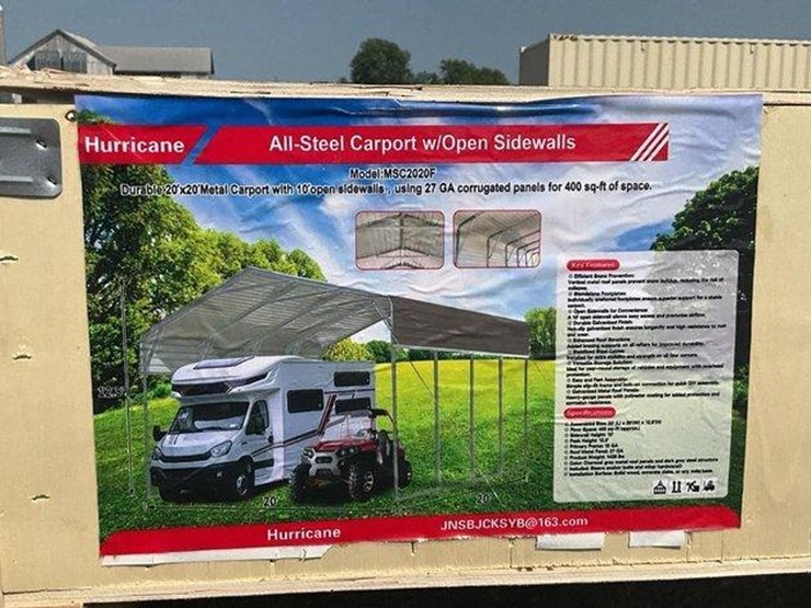 #4065-•-20'-x-20'-all-steel-car-port-image-1