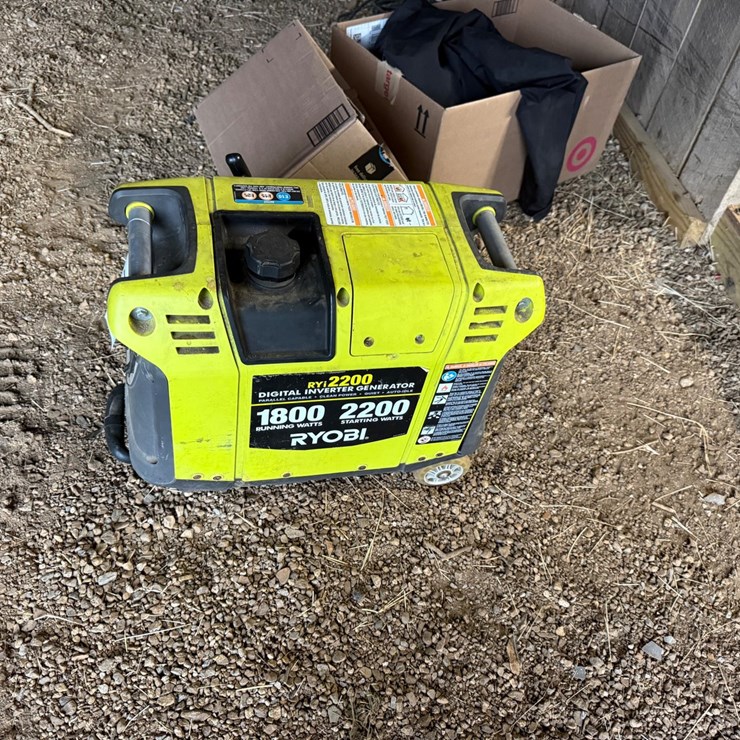 #46 • RYOBI RYI 2200 GENERATOR