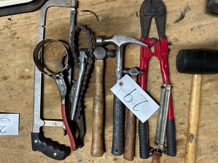 #29-•-estwing-hammer,-bolt-cutters,-filter-wrenches,-etc.-image-2