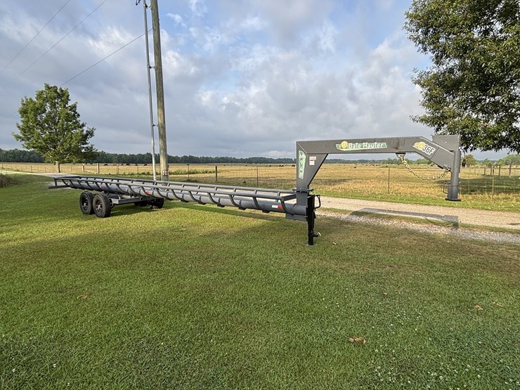 2026-west-valley-36-ft-gooseneck-hydraulic-dump-bale-wagon-image-2