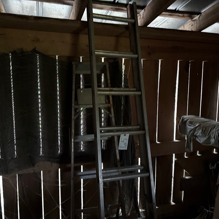 #65 • (1) EXTENSION LADDER AND (1) 6’ STEP LADDER