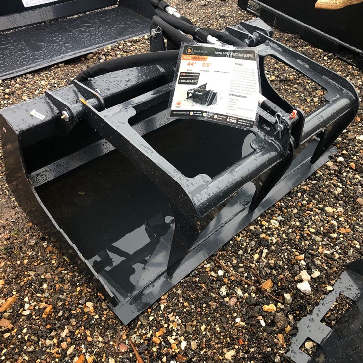 #8 • MINI SKID STEER GRAPPLE BUCKET