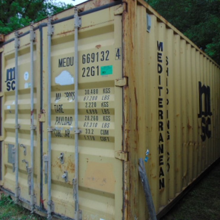 8X20 USED SHIPPING CONTAINER