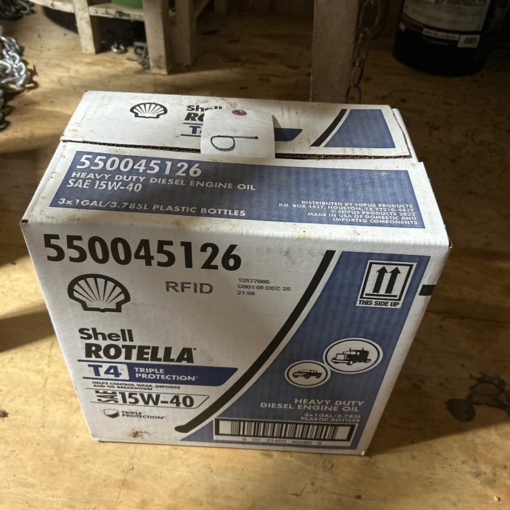 #39 • (3) GALLONS OF ROTELLA 15W-40 OIL