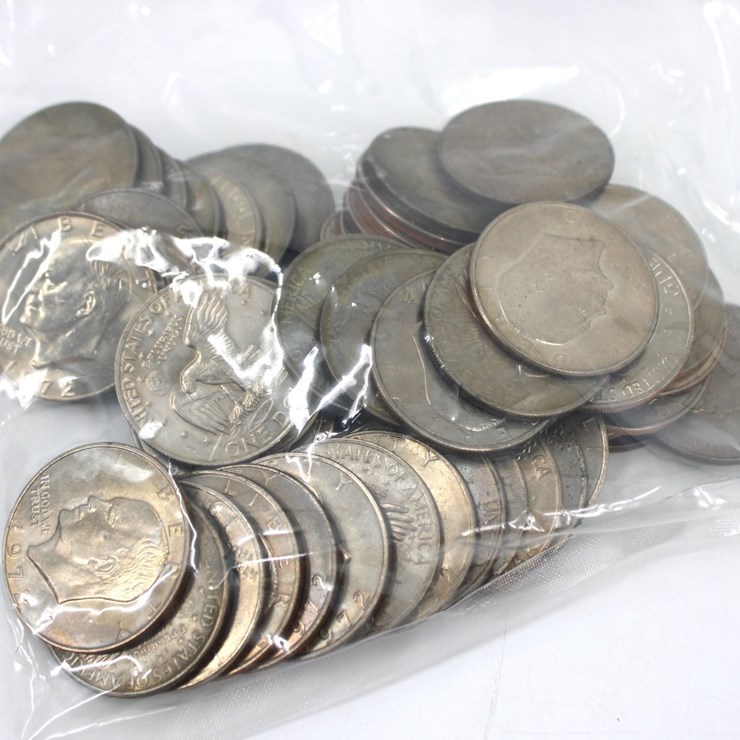 #36128 • (50) 1 DOLLAR COINS