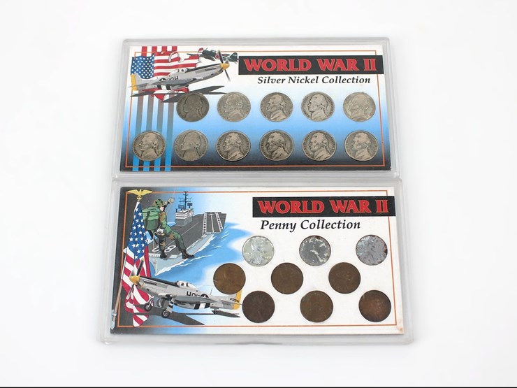 #36012-•-currency-|-world-war-sets,-silver-nickel-collection-set,-penny-collector-set-image-1