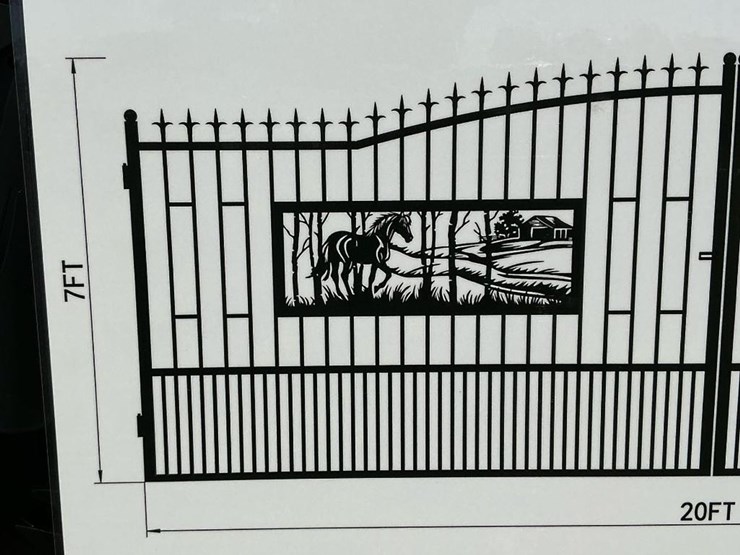 #4061-•-20-ft.-bi-parting-driveway-gates-image-2