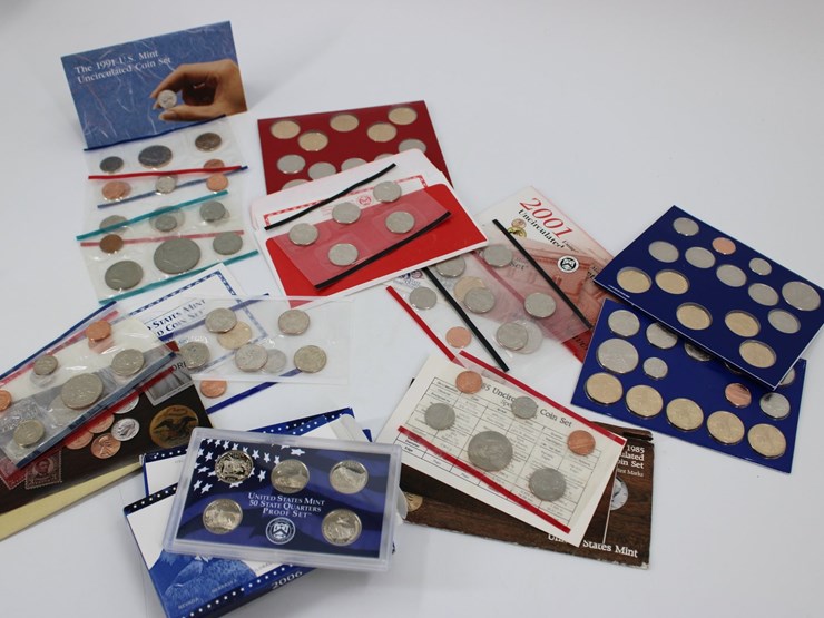 #36134-•-(12)-uncirculated-proof-coin-sets-|-silver,-etc...-image-3