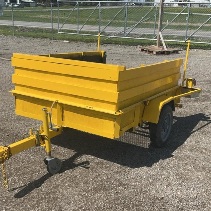 #2206 • 2007 4 x 6 Utility Trailer