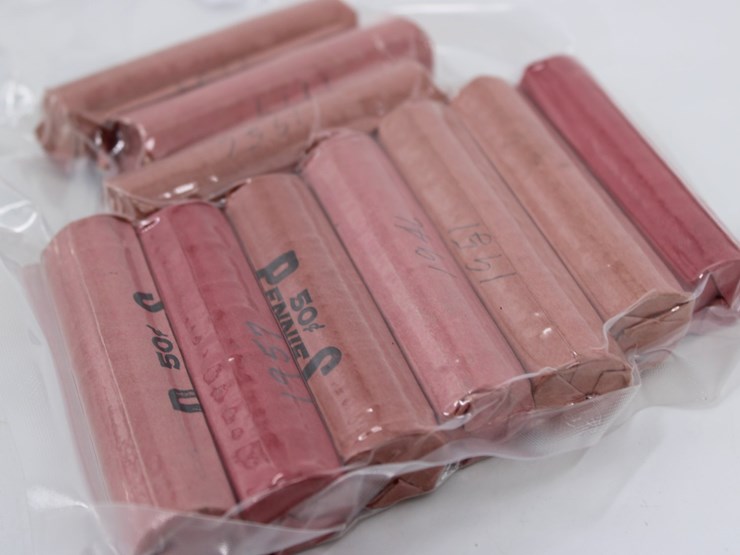 #36147-•-(10)-rolls-of-wheat-pennies-from-the-1940's-and-1950's-image-3