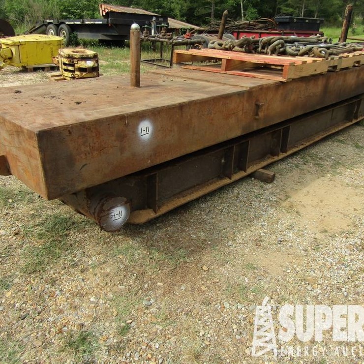 (2) 12"H x 4'W x 18'L 2-Section Base Beams