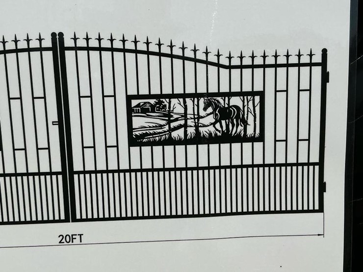 #4061-•-20-ft.-bi-parting-driveway-gates-image-3