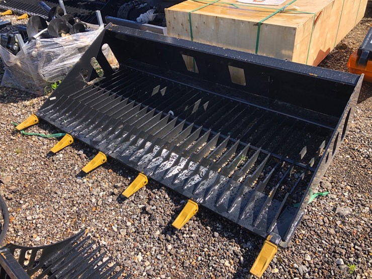 #30-•-78”-skid-steer-rock-bucket-w-teeth-image-1