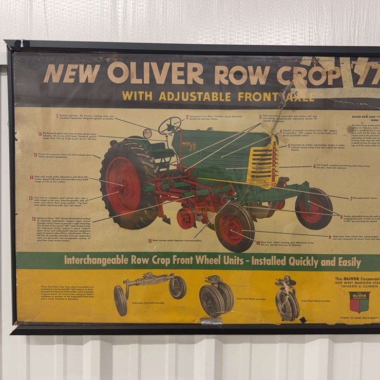 Oliver Dealer Advertisement