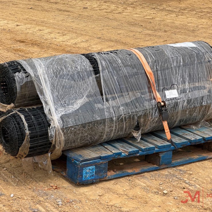 (3) ROLLS OF 100' WIRE MESH FENCE
