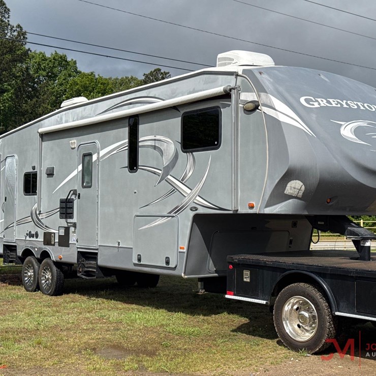 2013 HEARTLAND GRAYSTONE 34QB FIFTH WHEEL CAMPER
