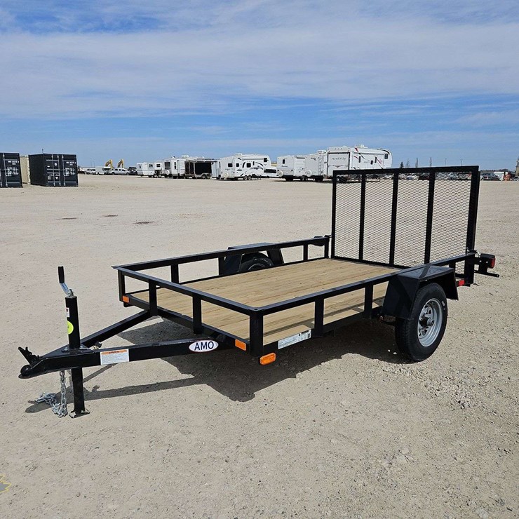2026 AMO Trailers UL081 S/A 8 ft Utility Trailer