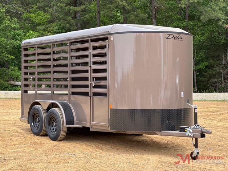 new-unused-2026-delta-16'-livestock-trailer-image-1