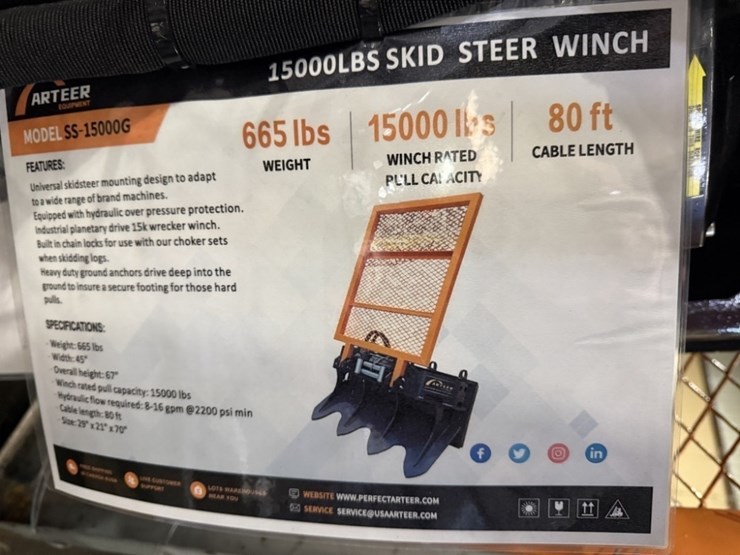 2026-arteer-ss-1500g-hydraulic-logging-winch-image-8