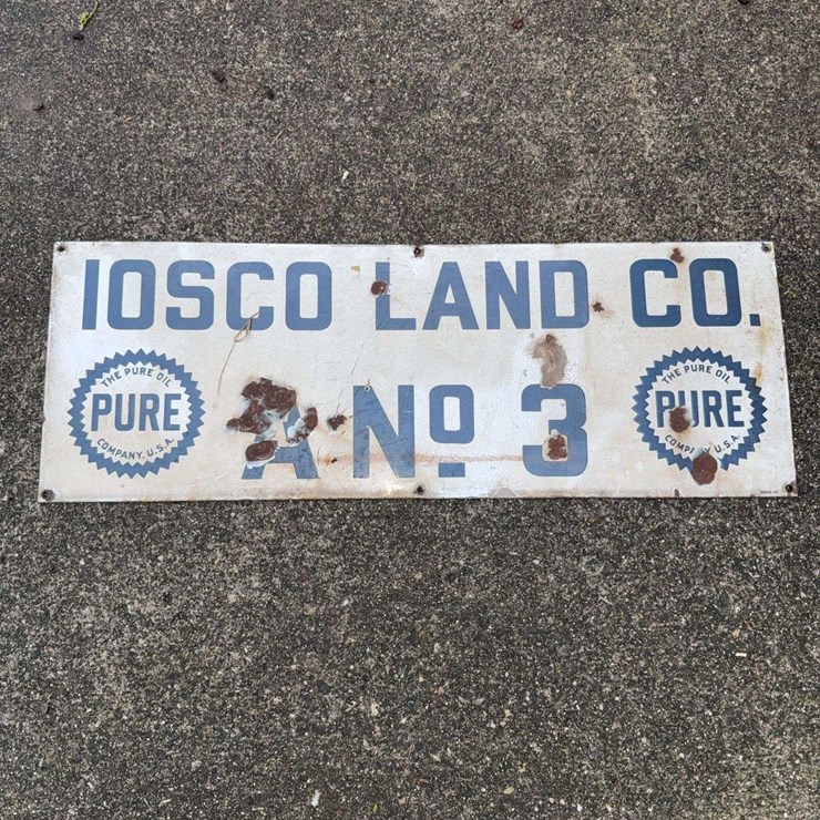 Pure Oil Sign