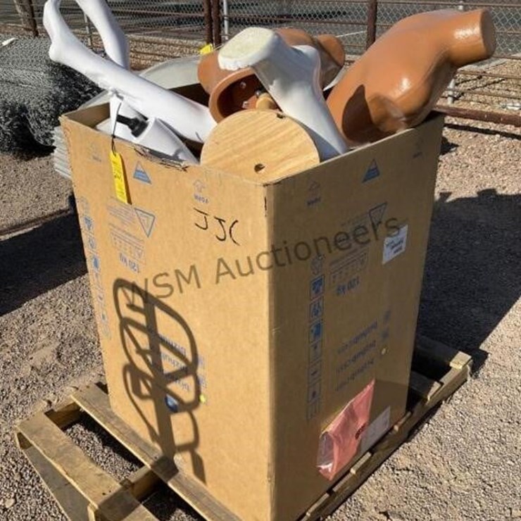 BOX OF ASST MANNEQUINS