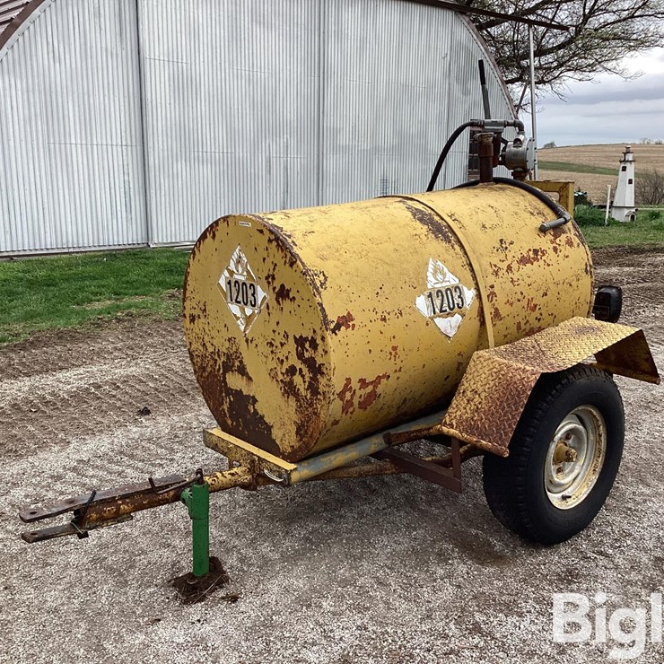 HOMEMADE FUEL TRAILER