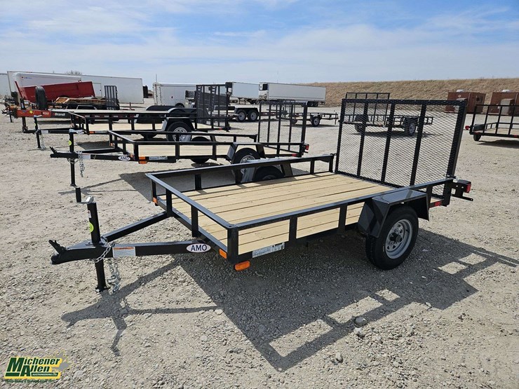 2026-amo-trailers-ul081-s/a-8-ft-utility-trailer-image-1