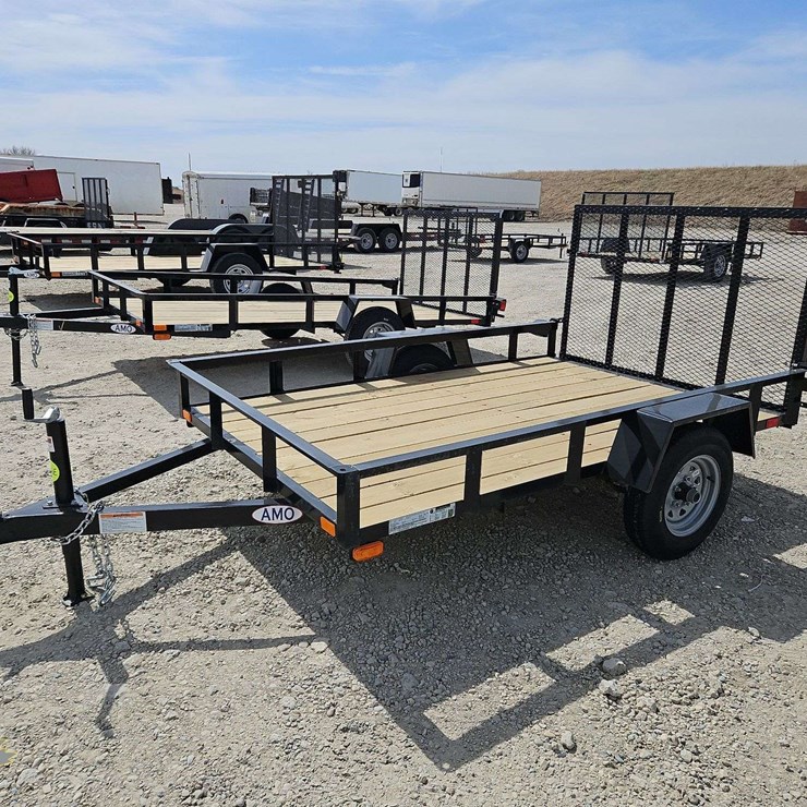 2026 AMO Trailers UL081 S/A 8 ft Utility Trailer