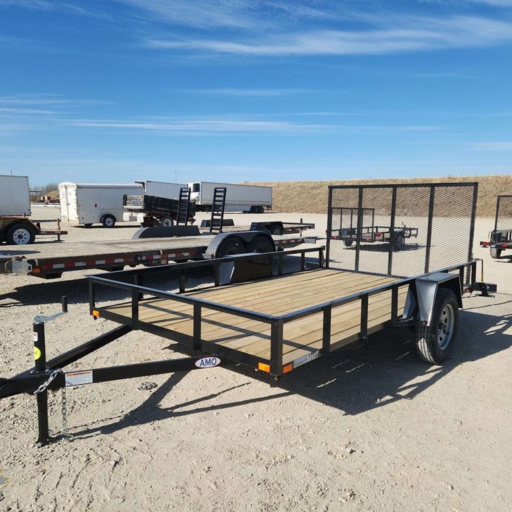 2026 AMO Trailers US121 S/A 12 ft Utility Trailer