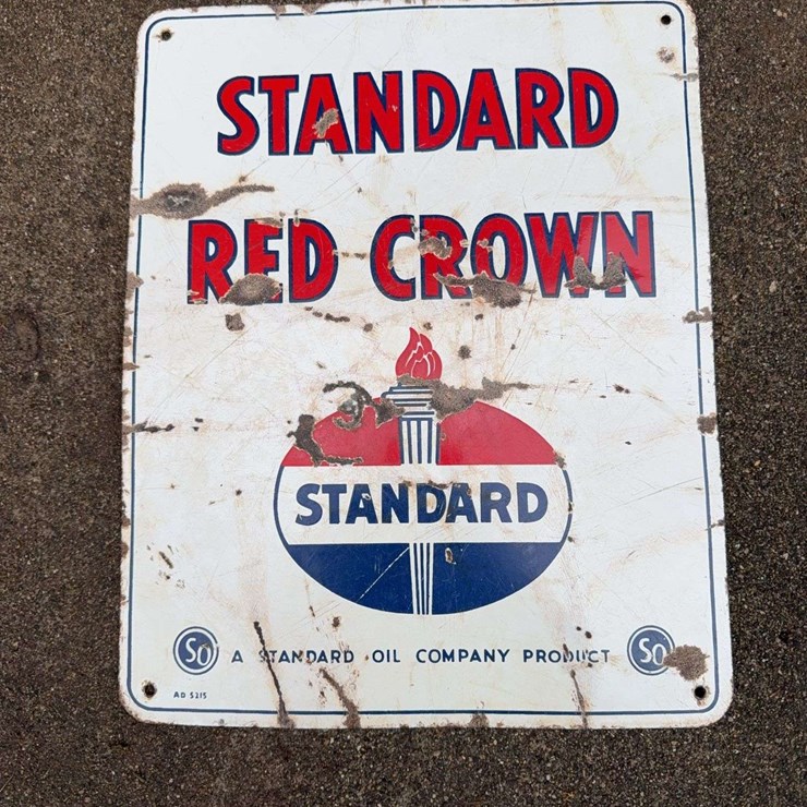 Standard Red Crown Sign